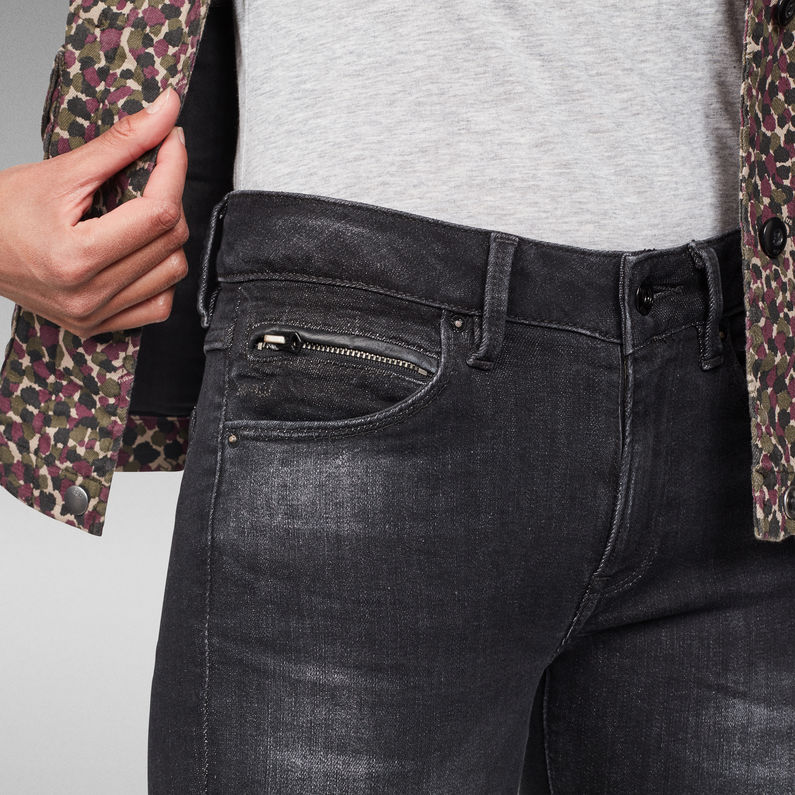 G-STAR® 3301 Studs Mid Skinny Jeans Grey