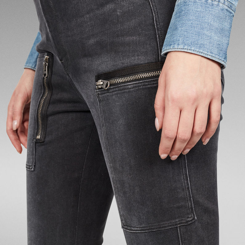 G-STAR® G-Star Shape Powel High Super Skinny  Jeans Grey