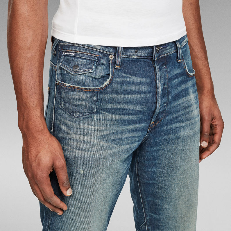 G-Star RAW® Jeans Morry 3D Relaxed Tapered Selvedge Azul intermedio