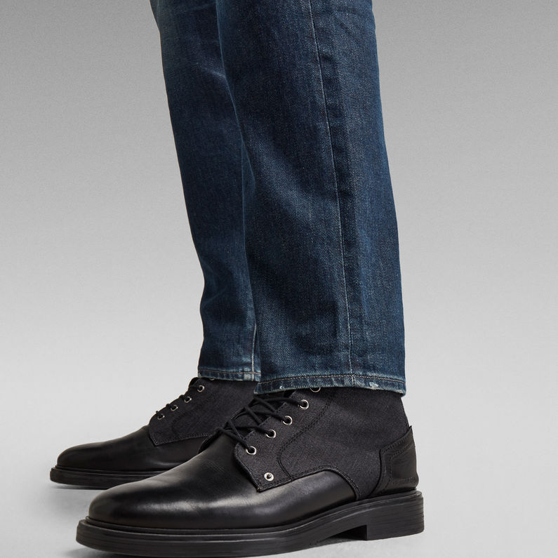 G-STAR® Morry Relaxed Tapered Selvedge Jeans Dunkelblau