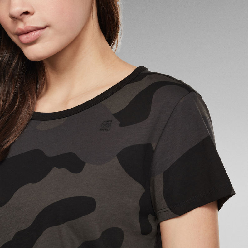 G-STAR® Allover T-Shirt Schwarz