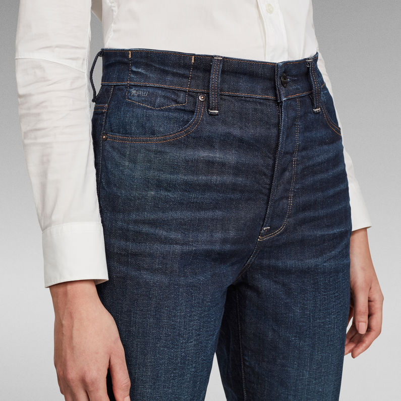 G-STAR® Janeh Ultra High Mom Ankle C Jeans Dunkelblau