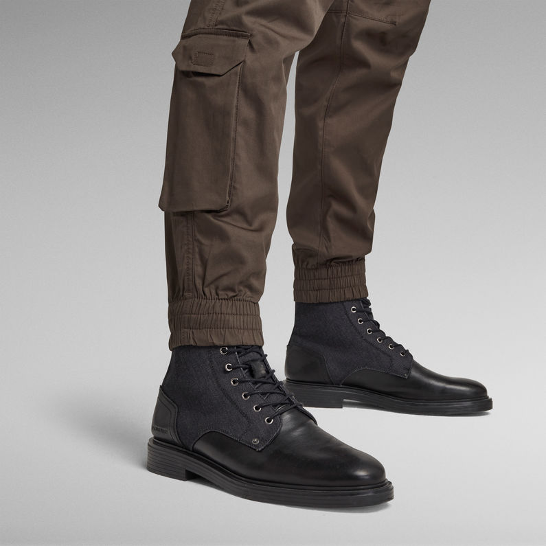 G-STAR® Chino Relaxed Cuffed Trainer Grey