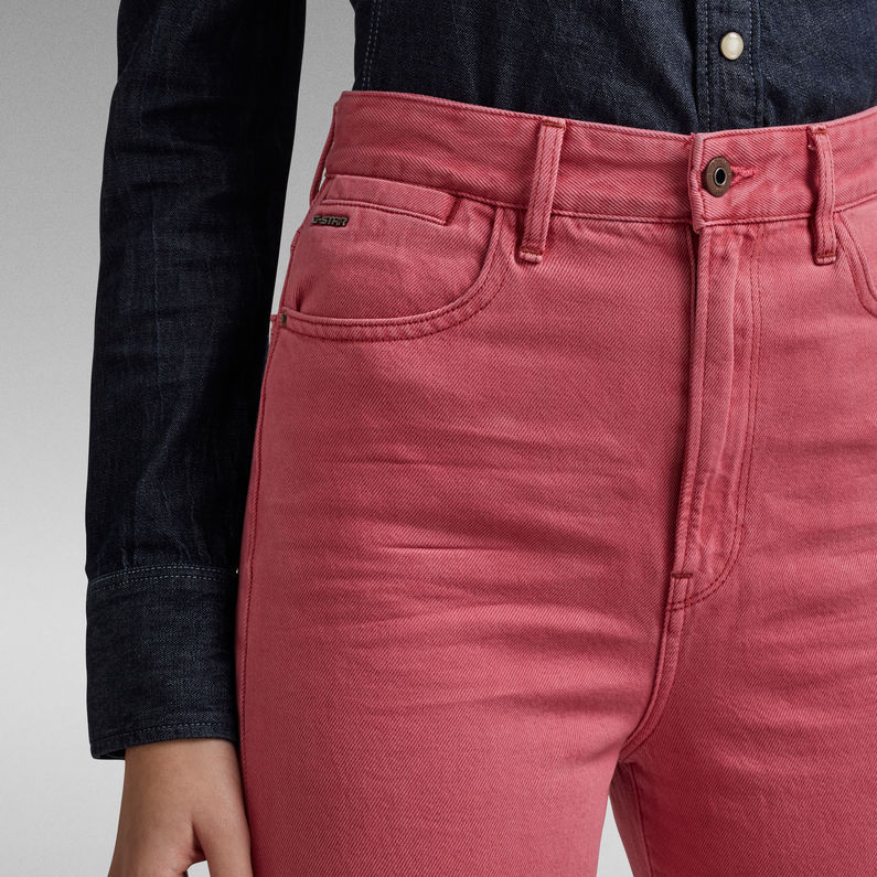 G-STAR® Tedie Ultra High Long Straight Jeans ピンク