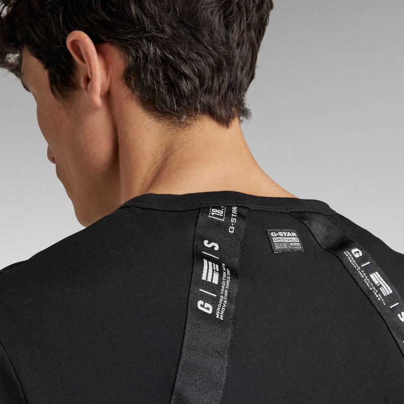 G-STAR® Sport A Tape T-Shirt Schwarz