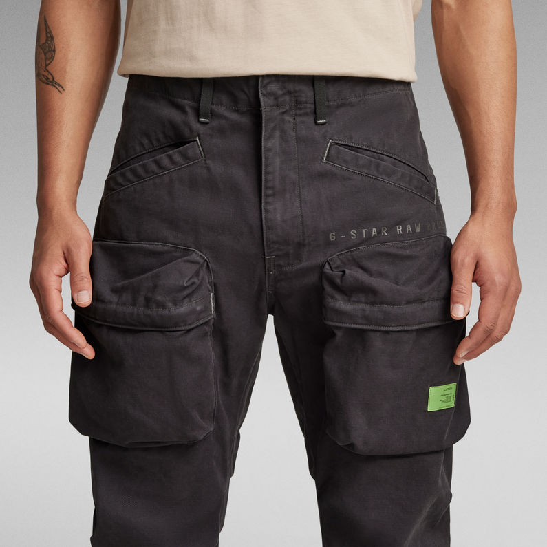 G-Star RAW® Pantalon cargo Relaxed Tapered Noir