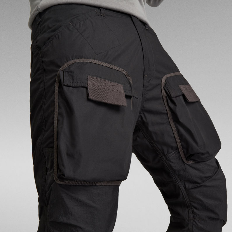 G-Star RAW® Pantalones 3D Straight Tapered Cargo Negro