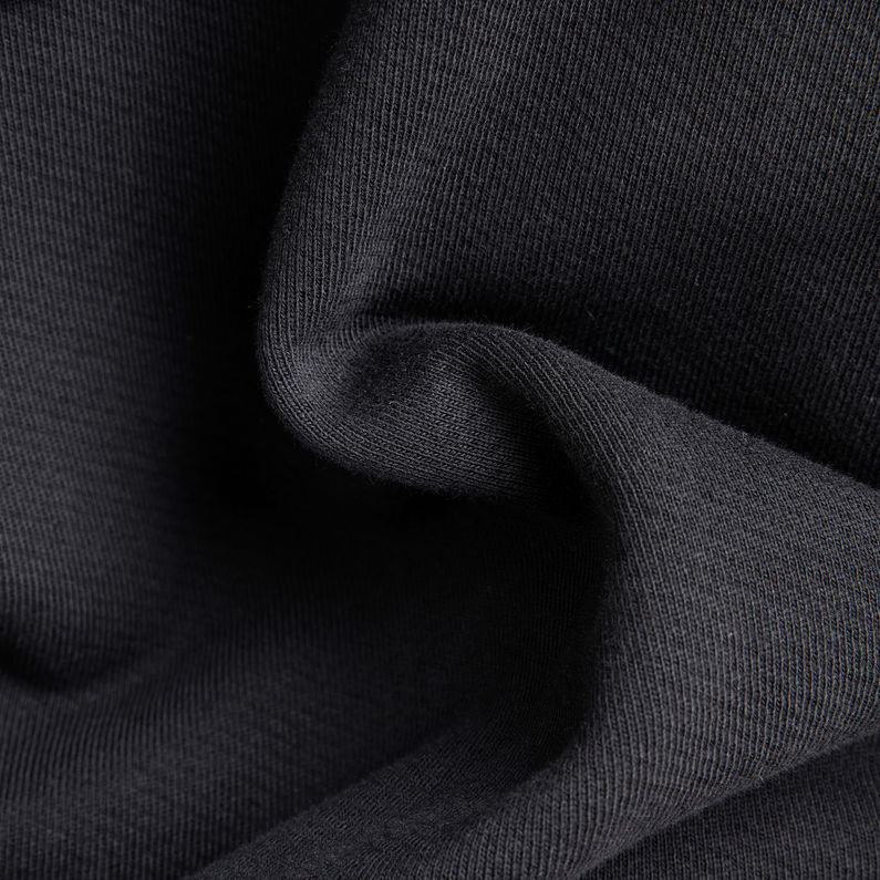 G-STAR® E Zip Through Hooded Pocket Sweatshirt Schwarz