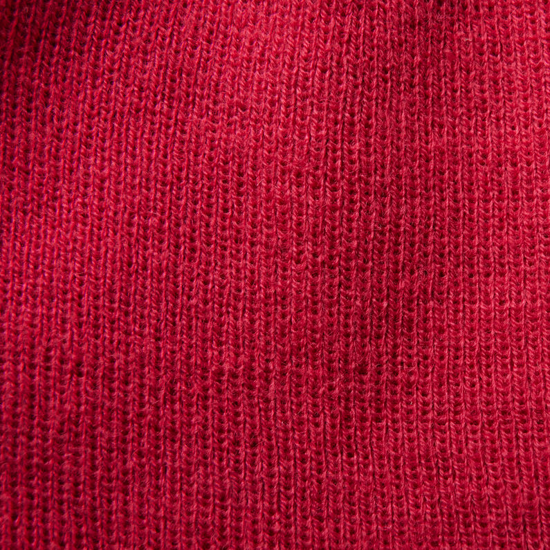 G-Star RAW® Bonnet Effo Long Rouge fabric shot