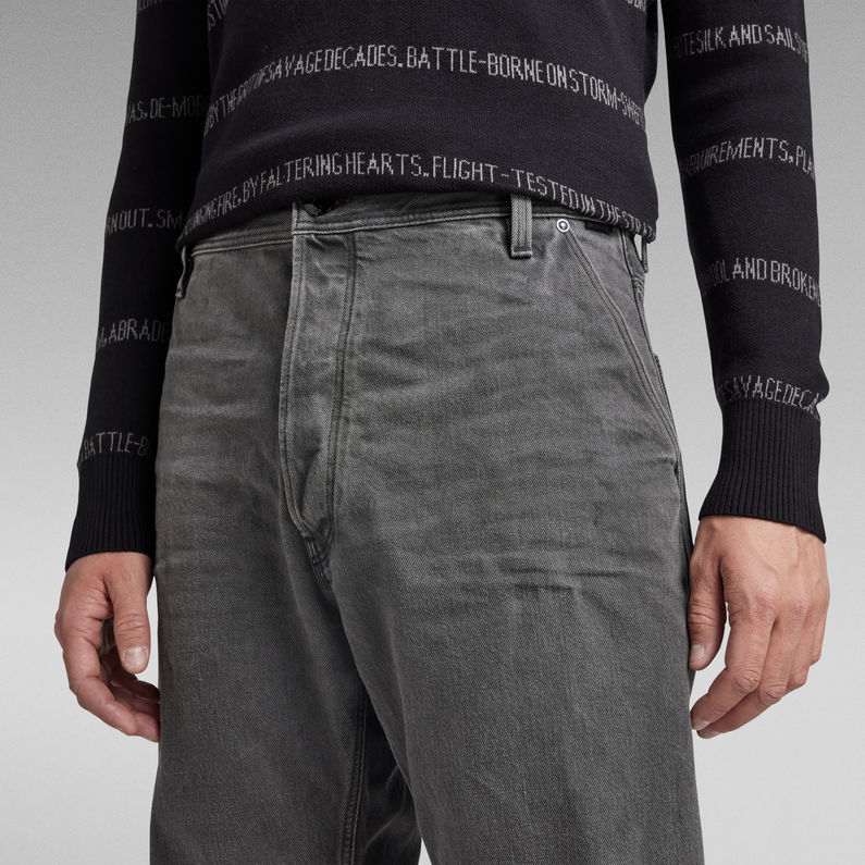 G-Star RAW® Grip 3D Relaxed Tapered Jeans Grijs