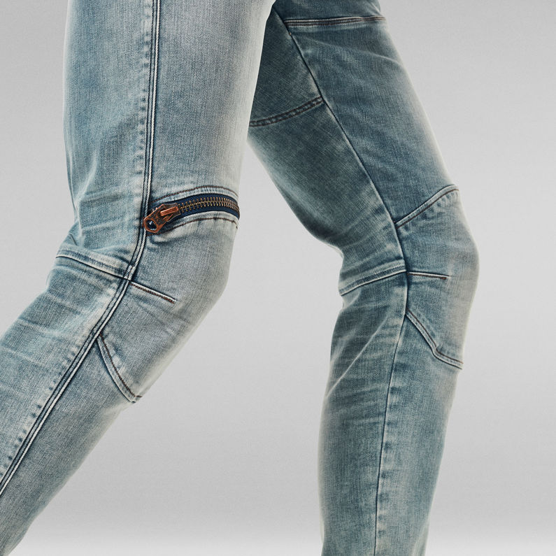 G-Star RAW® 5620 3D Zip Knee Skinny Jeans Hellblau