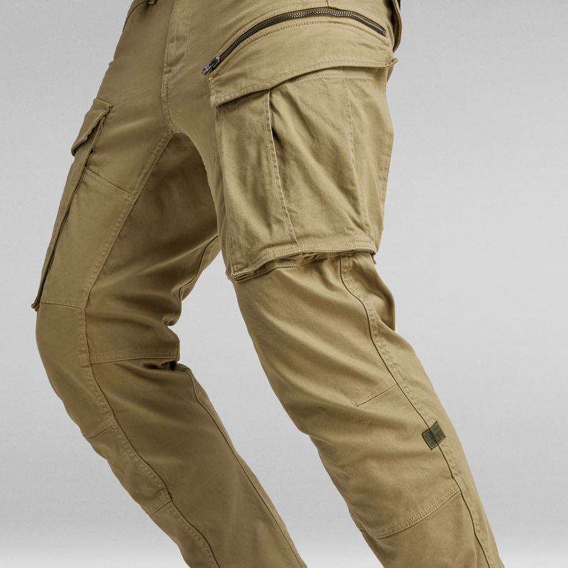 G-Star RAW® Pantalon Rovic Zip 3D Regular Tapered Vert