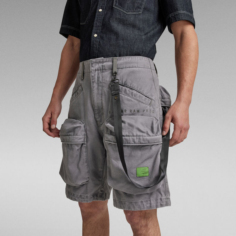 G-Star RAW® Short Relaxed Cargo Gris