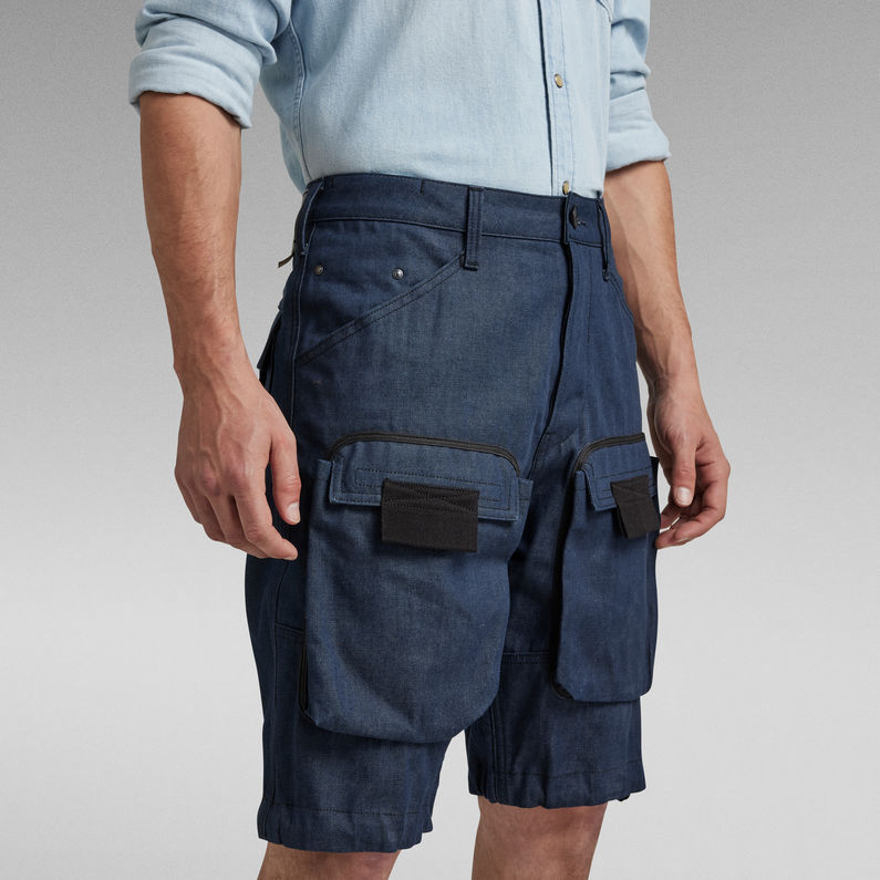 G-Star RAW® Short 3D PM Cargo Bleu foncé