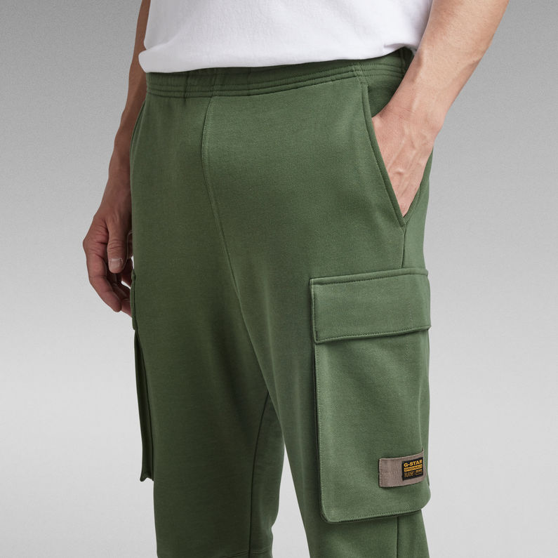 g-star-cargo-pocket-sweatpants-green