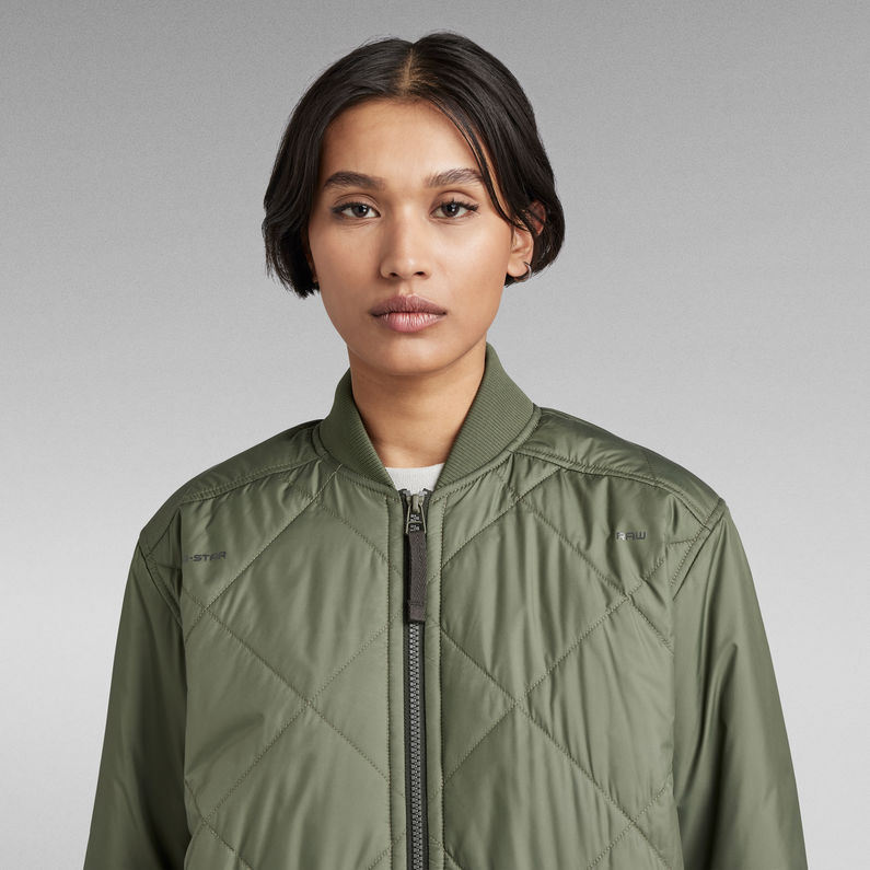 G-STAR® Bomber Padded Collar Vert