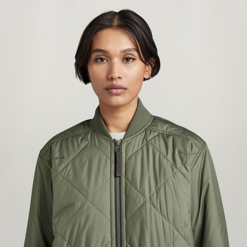 g-star-raw-padded-bomber-collar-green