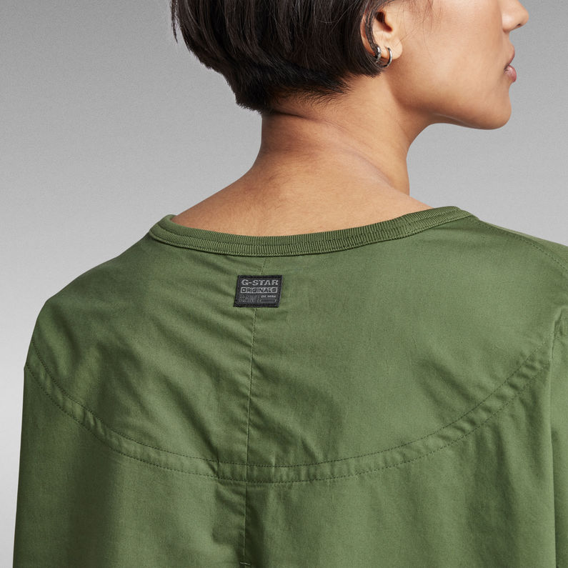 g-star-raw-woven-mix-loose-top-green