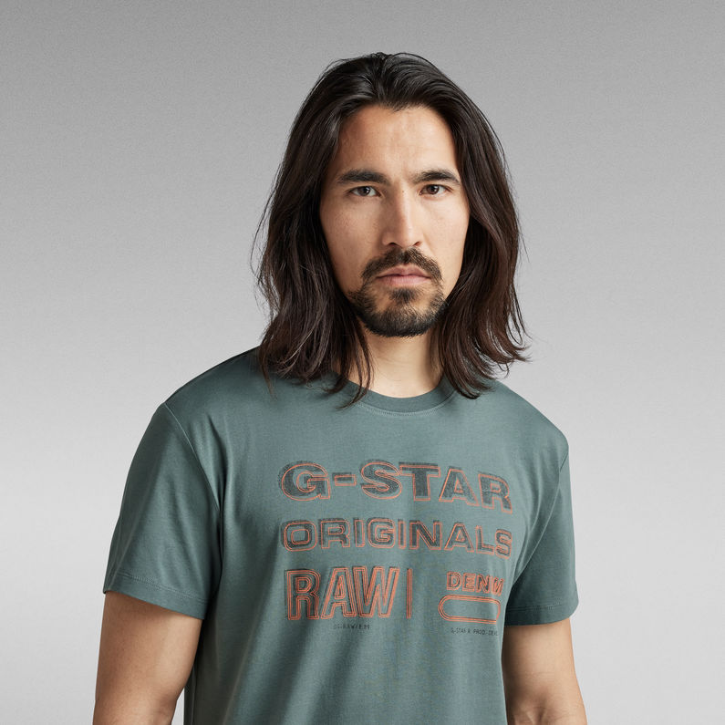 G-STAR® Originals Stamp T-Shirt Green