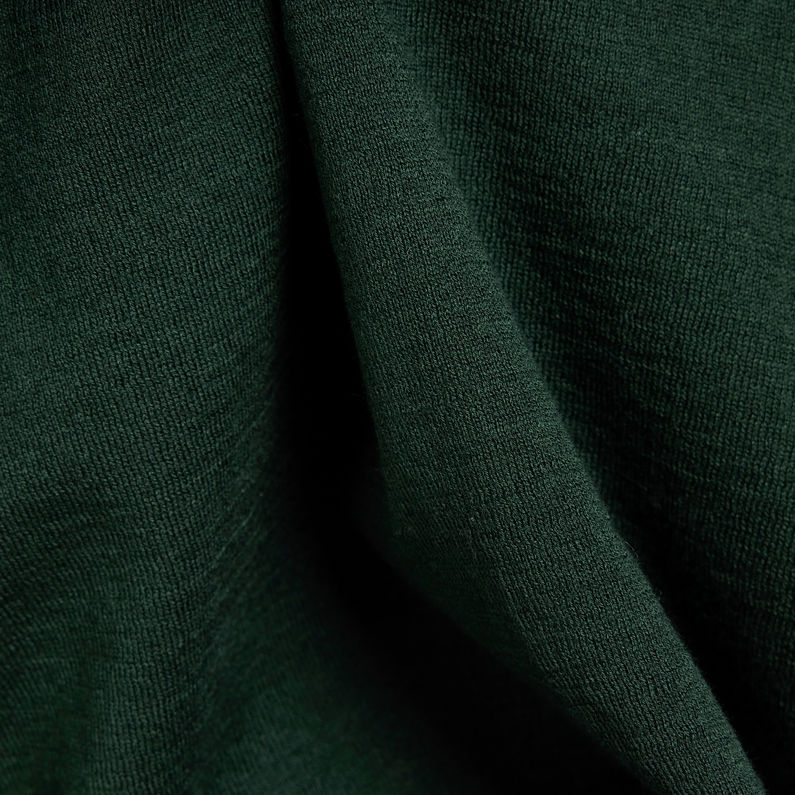G-Star RAW® Jersey Core Roll Neck Knitted Verde