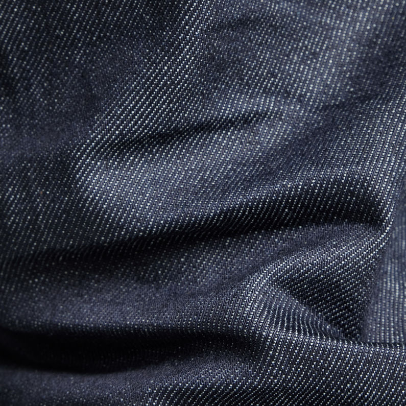 G-STAR® Triple A Regular Straight Selvedge Jeans Donkerblauw