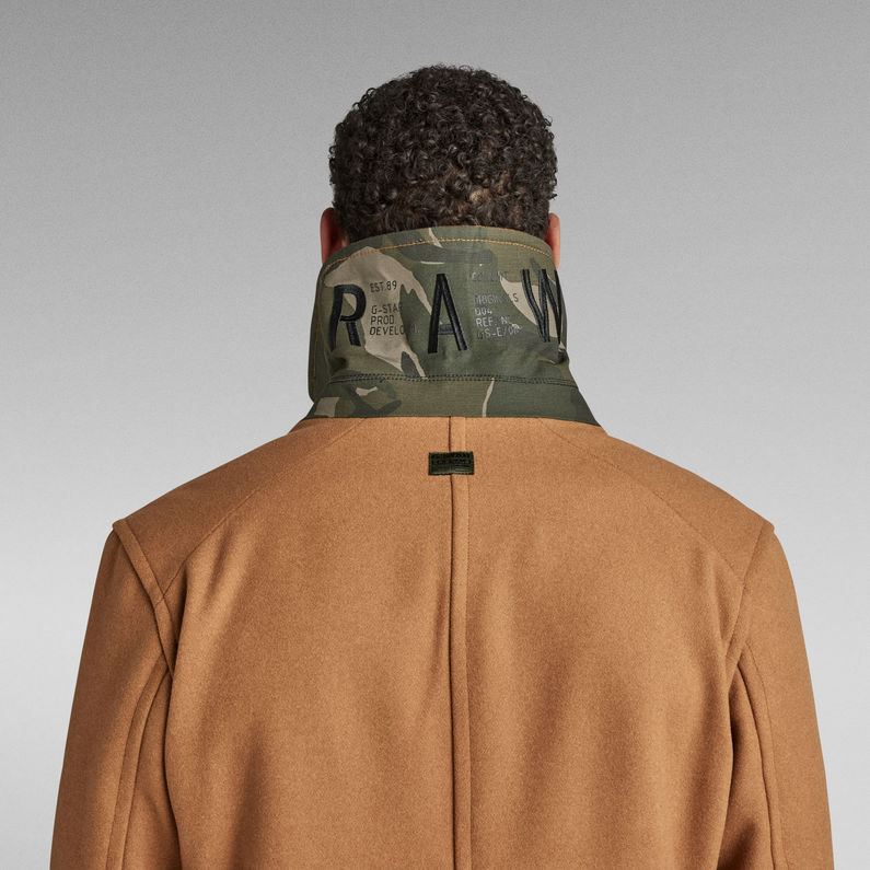 G-STAR® Wool Cabanjacke Braun