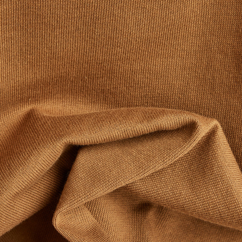 G-STAR® Sleeve Graphic Oversized Sweater Brown