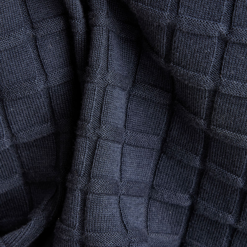 G-STAR® Table Turtle Knitted Sweater Dark blue