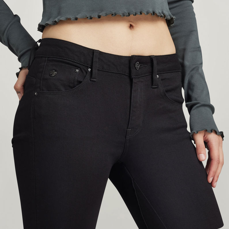 G-Star RAW® Arc 3D Mid Skinny Jeans Schwarz