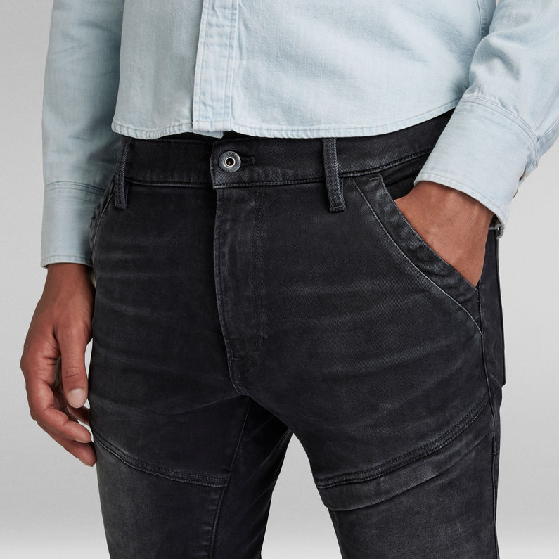 G-Star RAW® Jean Rackam 3D Skinny Gris