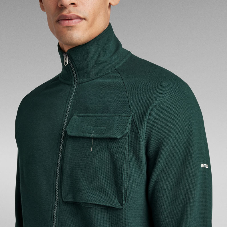 g-star-lightweight-sweater-logo-tape-center-back-zip-green