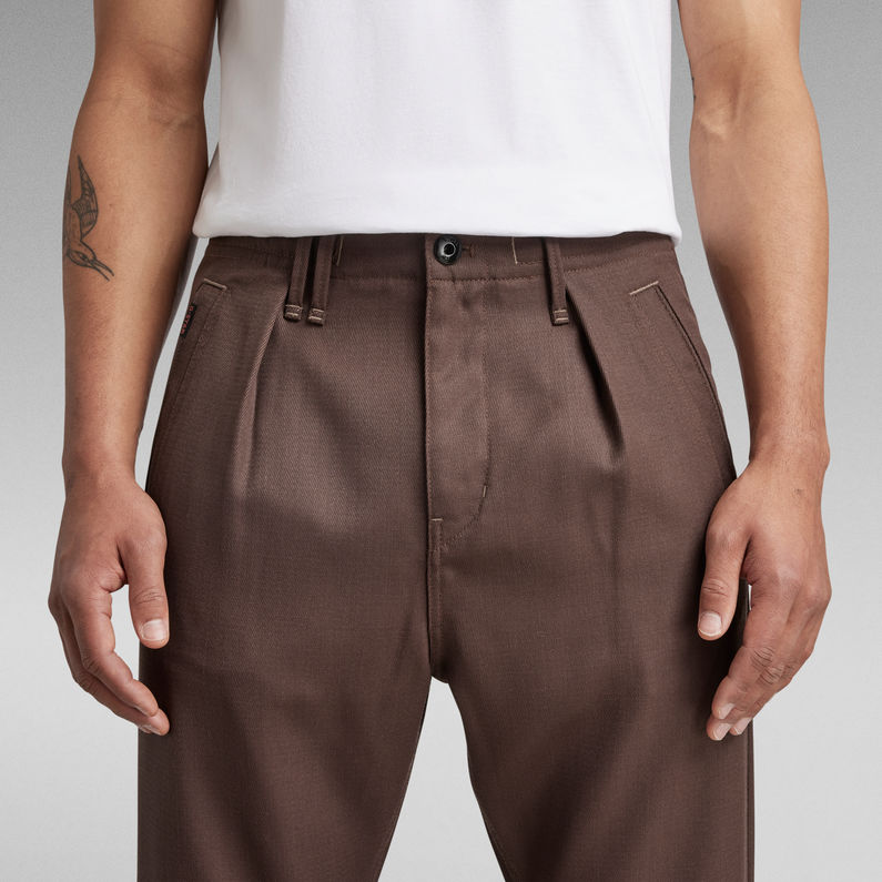 G-STAR® Pantalones chinos Drawstring Tapered Marrón