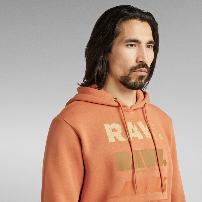 G-STAR® Triple Raw. Hoodie Bruin