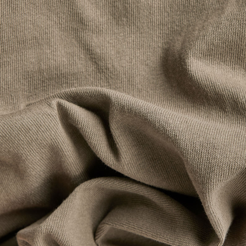 G-STAR® Utility Woven Mix Boxy T-Shirt Bruin