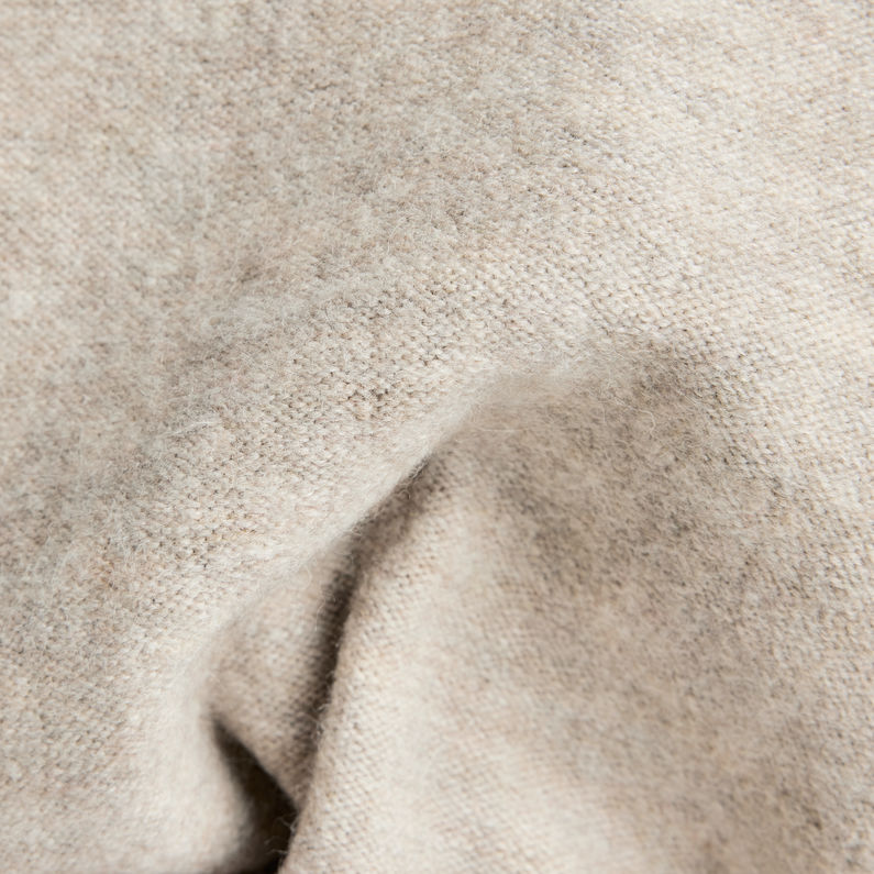 G-STAR® Gebreide  Slipover Spencer Structure Loose Beige