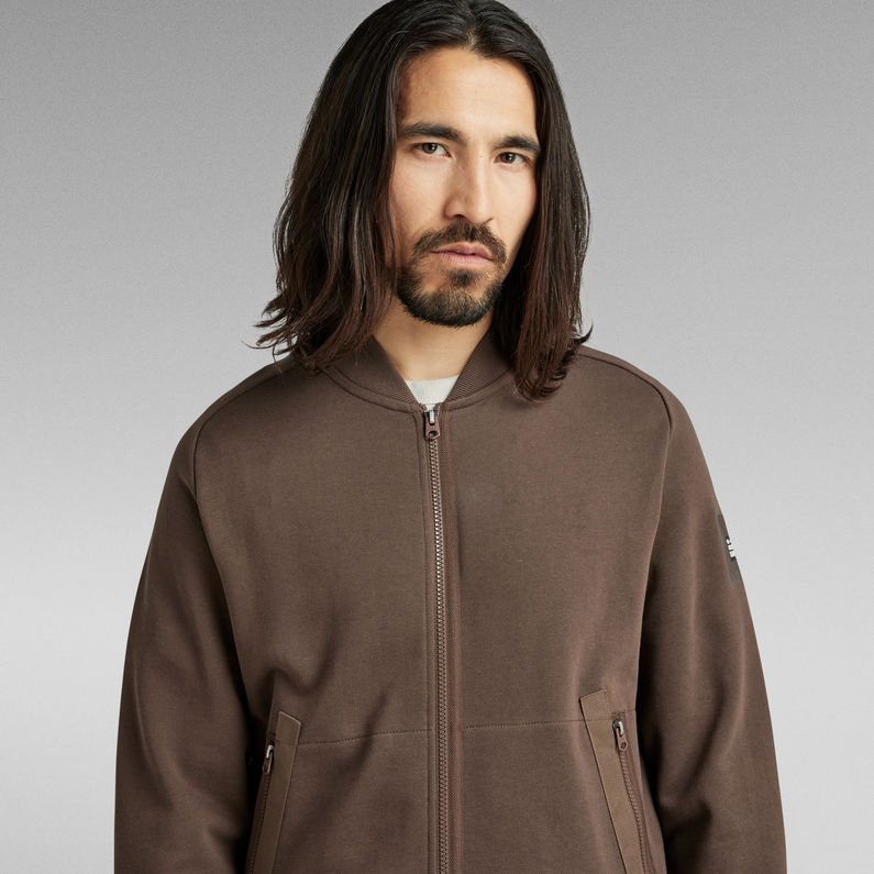 G-STAR® Bomber Sweat Jacket ブラウン