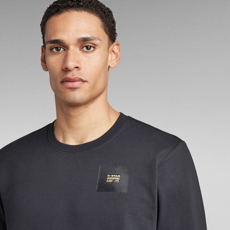 G-STAR® Lightweight Sweater Label ブラック