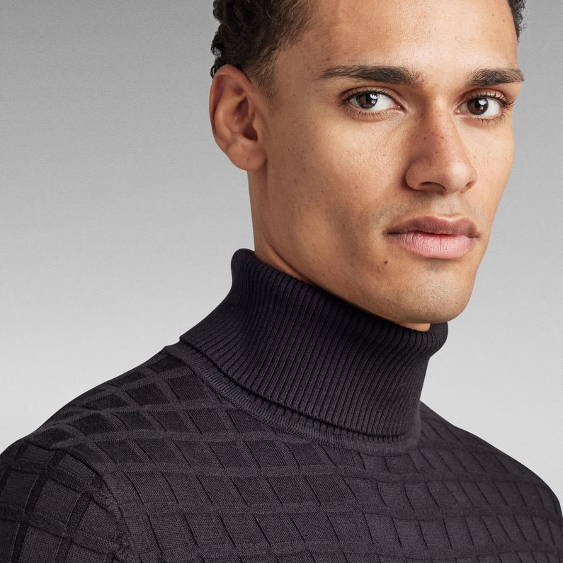 G-Star RAW® Table Turtle Knitted Sweater Black