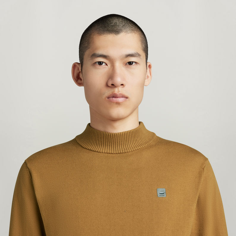 g-star-raw-premium-core-mock-neck-knitted-sweater-brown