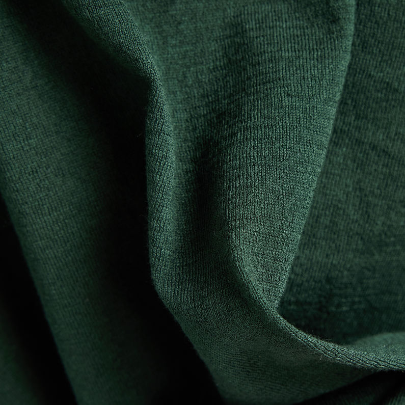 G-STAR® Core Mock Neck Knitted Sweater Green