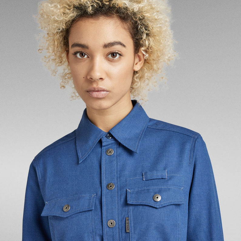 G-STAR® Slim Fitted Hemd Mehrfarbig