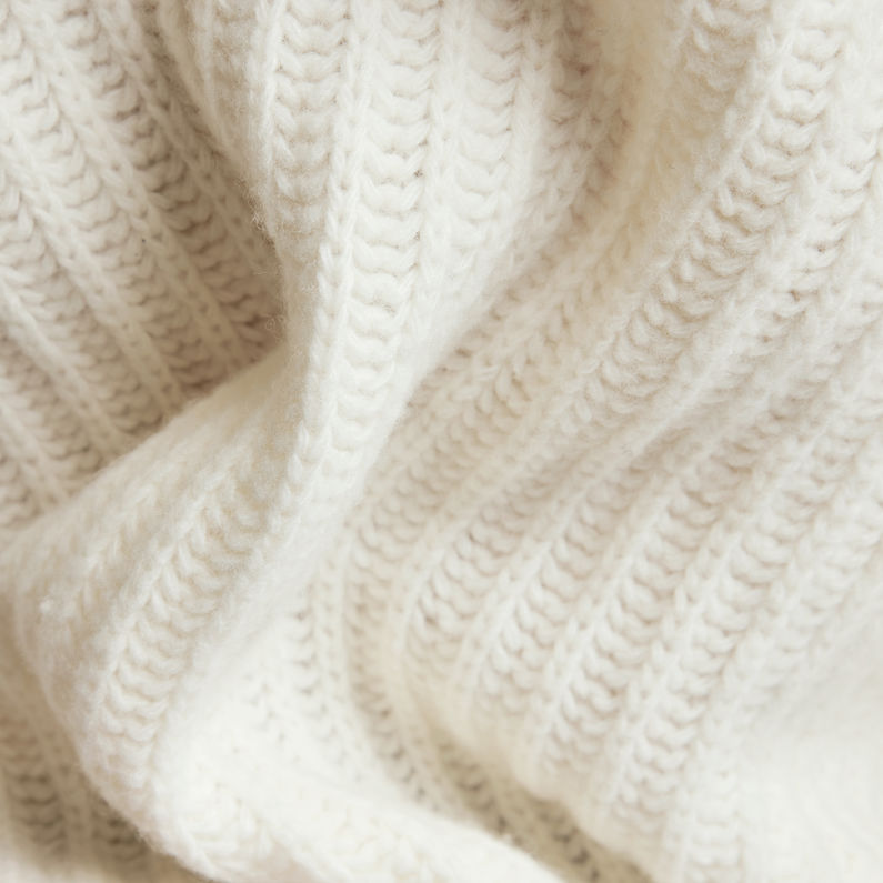 G-STAR® Skipper Loose Knitted Pullover Weiß