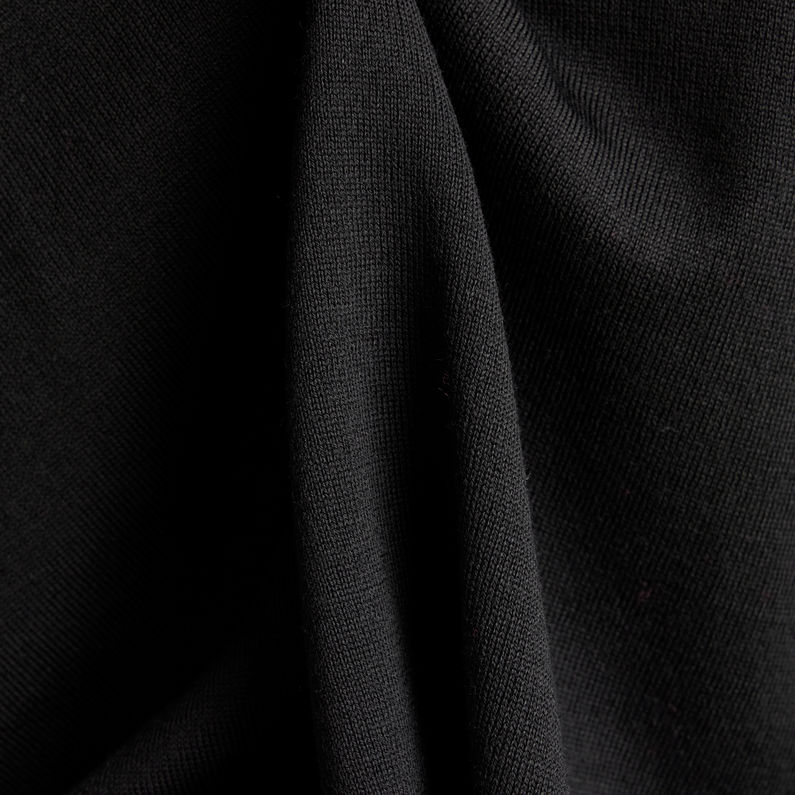 G-Star RAW® Jersey Oversized V-Neck Knitted Negro