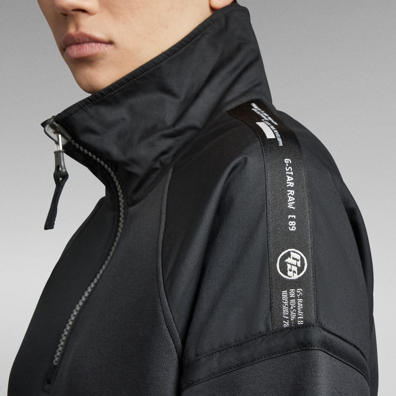 G-STAR® Vestido sudadera Tape Loose Negro