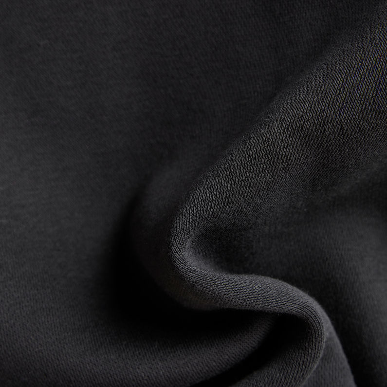 G-STAR® Sweater Jacket Bomber Zip Loose Black