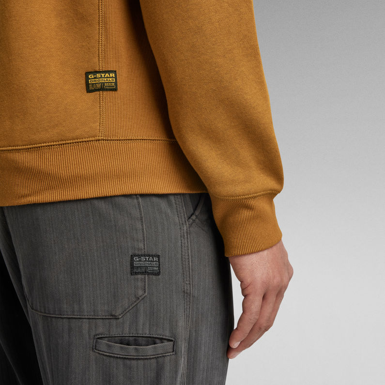 G-STAR® Premium Core Hoodie Brown