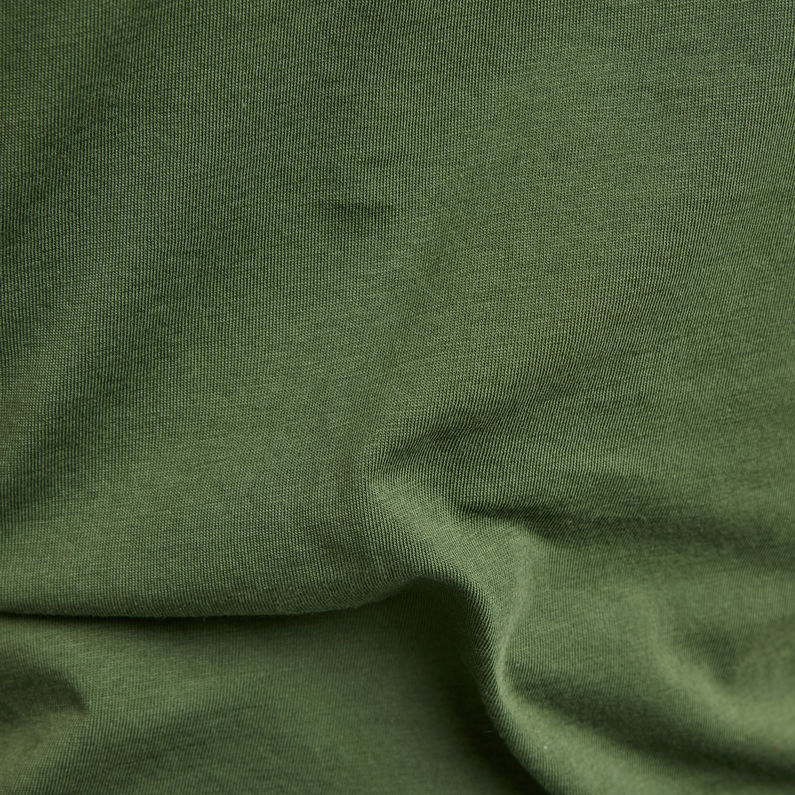 G-Star RAW® Eyben Slim V-Neck Top Green