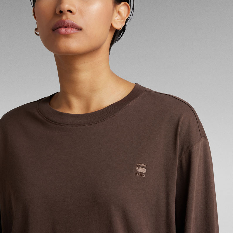 G-STAR® Lash Fem Loose Top Brown