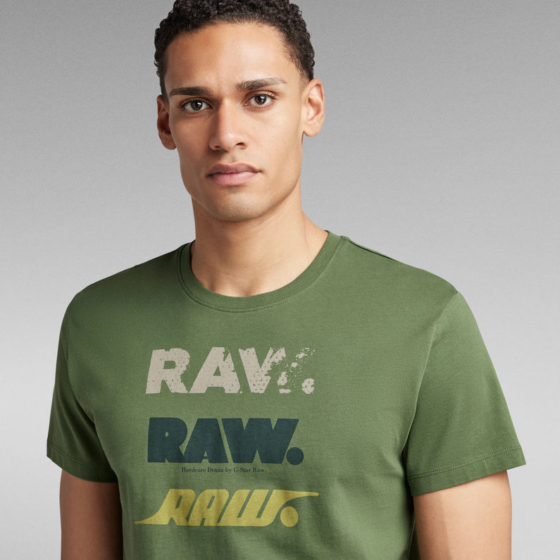 G-Star RAW® Triple Raw T-Shirt Green