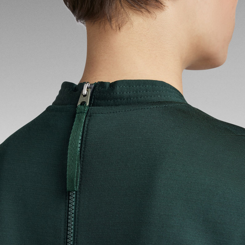 G-STAR® Jumpsuit V- Hals Wijde Pijp Groen